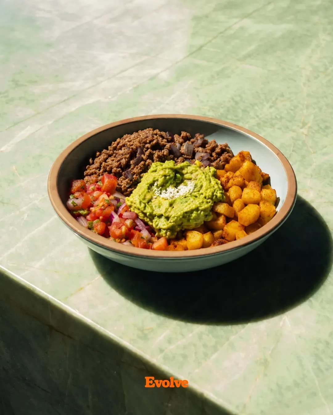 Mexican Beef Bowl with Guac